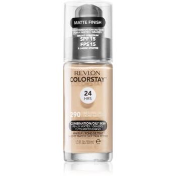 Revlon Cosmetics ColorStay™ SPF 15 tartós matt alapozó kombinált és zsíros bőrre 30 ml kép