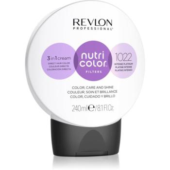 Revlon Professional Nutri Color Filters Metal-Ice tápláló tonizáló maszk professzionális használatra 240 ml kép