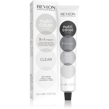 Revlon Professional Nutri Color Filters Metal-Ice tápláló tonizáló maszk professzionális használatra Clear 100 ml kép