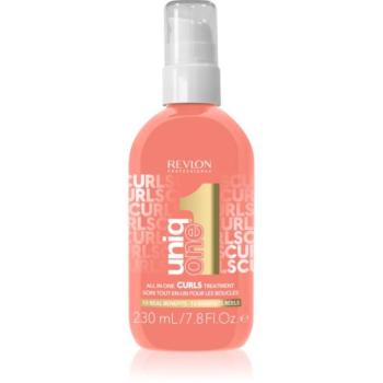 Revlon Professional UniqOne All In One Curls Treatment hajkúra 10 az 1-ben göndör hajra 230 ml kép