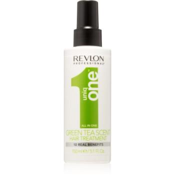 Revlon Professional UniqOne All In One Green Tea Scent Hair Treatment leöblítést nem igénylő ápolás spray -ben 150 ml kép