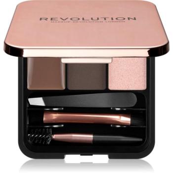 Revolution Brow Sculpt Kit szett a tökéletes szemöldökért 2,2 g kép