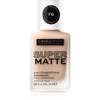 Revolution Relove Super Matte Foundation tartós matt alapozó 24 ml kép