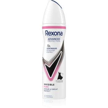 Rexona Advanced Protection Invisible Pure izzadásgátló spray a fehér és sárga foltok ellen 150 ml kép