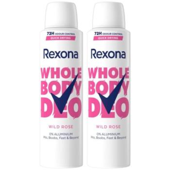 Rexona Whole Body Wild Rose Dezodor 2x150ml kép