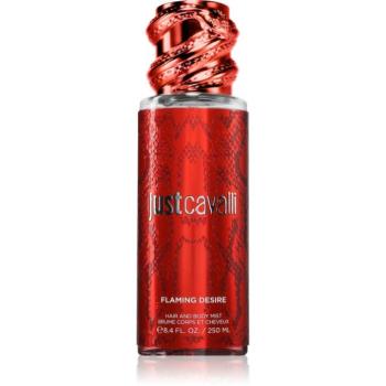 Roberto Cavalli Just Cavalli Mistflaming Desire illatosított haj- és testpermet hölgyeknek 250 ml kép