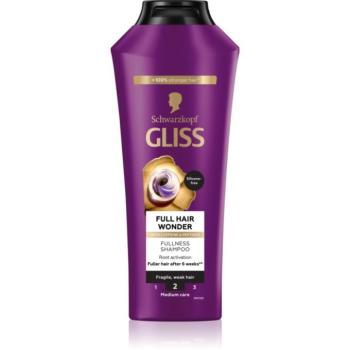 Schwarzkopf Gliss Full Hair Wonder regeneráló sampon meggyengült hajra 400 ml kép