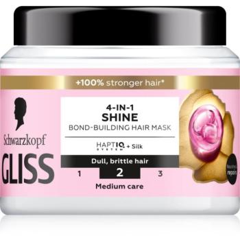 Schwarzkopf Gliss Liquid Silk maszk az erős és fénylő hajért 400 ml kép