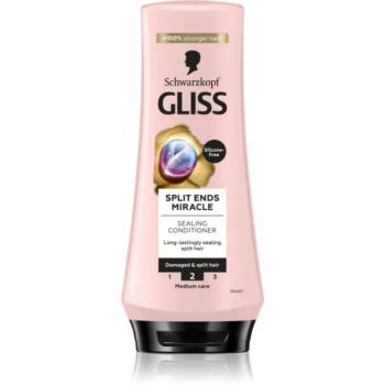 Schwarzkopf Gliss Split Ends Miracle regeneráló kondicionáló a töredezett hajvégekre 200 ml kép