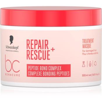 Schwarzkopf Professional BC Bonacure Repair Rescue+ intenzíven tápláló maszk a károsult hajra 500 ml kép