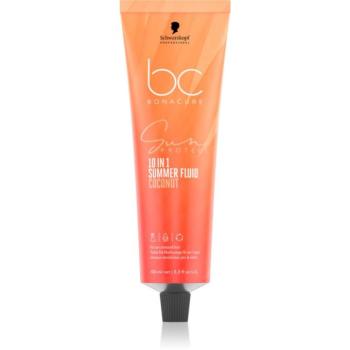 Schwarzkopf Professional BC Bonacure Sun Protect 10-in-1 Summer Fluid hidratáló fluid nap által károsult haj 100 ml kép