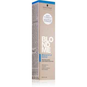 Schwarzkopf Professional Blondme Bleach & Tone hamvasító és tonizáló adalékanyag Additive 60 ml kép