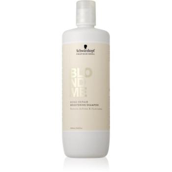 Schwarzkopf Professional Blondme Bond Repair Brightening Shampoo élénkítő sampon szőke hajra 1000 ml kép