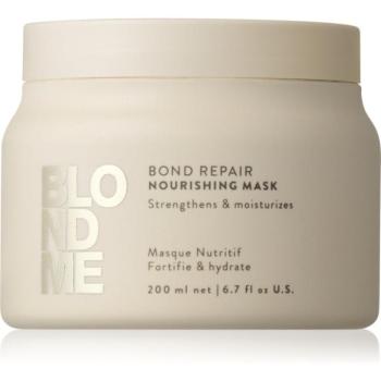 Schwarzkopf Professional Blondme Bond Repair Nourishing Mask intenzíven tápláló maszk 200 ml kép