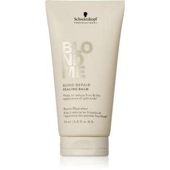 Schwarzkopf Professional Blondme Bond Repair Sealing Balm hajápoló balzsam töredezés ellen 75 ml kép