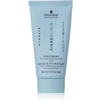 Schwarzkopf Professional Fibre Clinix Hydrate Treatment intenzív hidratáló maszk száraz és törékeny hajra 30 ml kép
