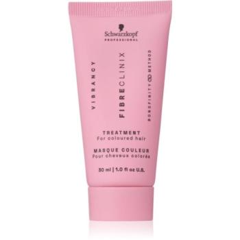 Schwarzkopf Professional Fibre Clinix Vibrancy Treatment regeneráló maszk festett hajra 30 ml kép
