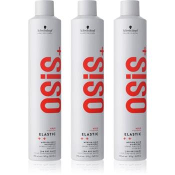 Schwarzkopf Professional Osis+ Elastic spray a hajra közepes fixálással takarékos kiszerelés kép