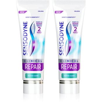Sensodyne Clinical Repair Active Clean fogkrém 2x75 ml kép