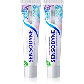 Sensodyne Extra Whitening fogfehérítő paszta fluoriddal érzékeny fogakra 2x75 ml kép