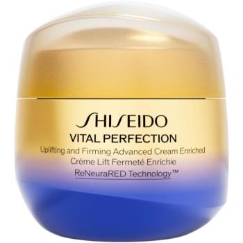 Shiseido Vital Perfection Uplifting & Firming Advanced Cream Enriched intenzíven feszesítő nappali és éjszakai krém száraz bőrre 75 ml kép