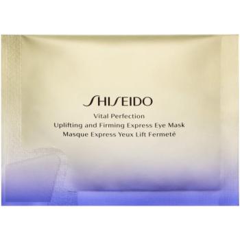Shiseido Vital Perfection Uplifting & Firming Express Eye Mask kisimító és feszesítő maszk a szem köré 12 db kép