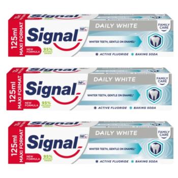 Signal Family Daily white fogkrém, 3x125 ml
