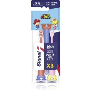 Signal Super Mario fogkefe gyermekeknek gyenge 0-6/2-6 kép