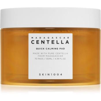 SKIN1004 Madagascar Centella Quick Calming Pad Intenzív revitalizáló párnák az érzékeny bőr megnyugtatásához és erősítéséhez 70 db kép