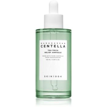 SKIN1004 Madagascar Centella Tea-Trica Relief Ampoule nyugtató arcszérum problémás és pattanásos bőrre 100 ml kép