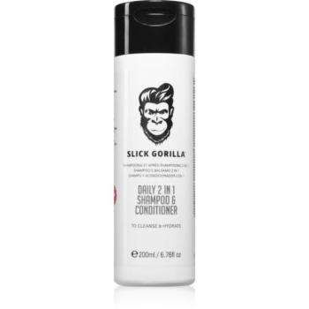 Slick Gorilla Daily 2 in 1 Shampoo & Conditioner sampon és kondicionáló 2 in1 200 ml kép