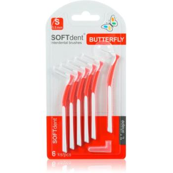 SOFTdent Butterfly S fogközi fogkefe 0,5 mm 6 db kép