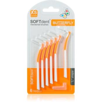 SOFTdent Butterfly XS fogközi fogkefe 0,4 mm 6 db kép
