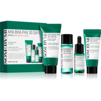 Some By Mi AHA∙BHA∙PHA 30 Days Miracle AC SOS Kit ajándékszett pattanások ellen kép