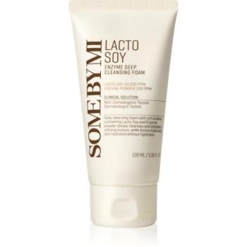 Some By Mi Lacto Soy Enzyme Deep Cleansing Foam mélyisztító hab nyugtató hatással 100 ml kép