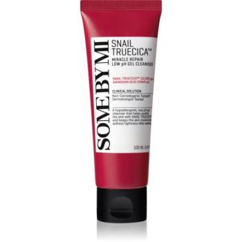 Some By Mi Snail Truecica Miracle Repair Low pH Cel Cleanser nyugtató tisztító gél zsíros és problémás bőrre 100 ml kép