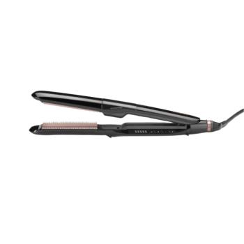 Steam Smooth gőzölős kerámialapos hajvasaló, fekete-rose gold, ST493E kép