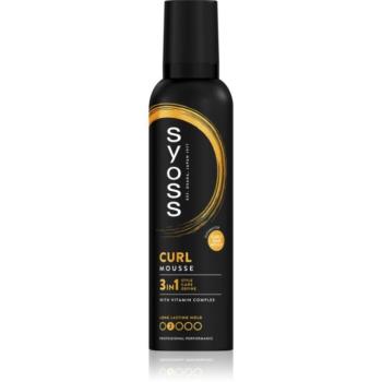 Syoss Curl Mousse fixáló hab a természetes fixálásért 250 ml kép