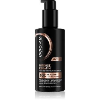 Syoss Intense Keratin leöblítést nem igénylő szérum nagyon sérült hajra 100 ml kép