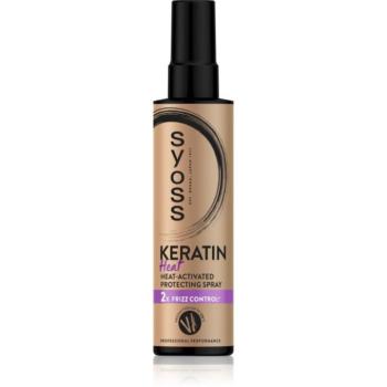 Syoss Keratin Heat védő spray a hajformázáshoz, melyhez magas hőfokot használunk 200 ml kép