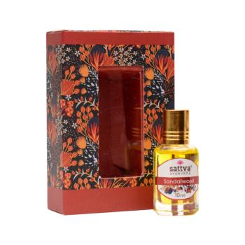 Szantálfa MINDENMENTES golyós parfüm 10ml - Sattva Ayurveda kép