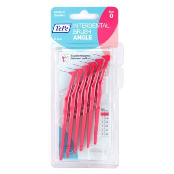 TePe Angle Size 0 fogköztisztító kefék 0,4 mm 6 db kép