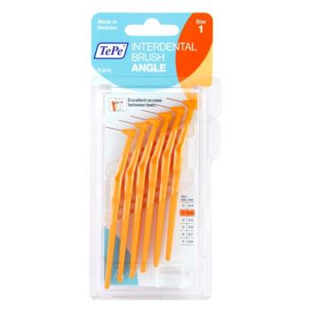 TePe Angle Size 1 fogköztisztító kefék 0,45 mm 6 db kép