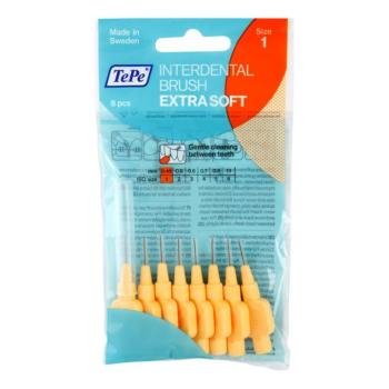 TePe Extra Soft fogköztisztító kefék 0,45 mm 8 db kép