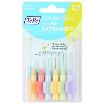 TePe Extra Soft fogköztisztító kefék mix 6 db kép