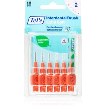 TePe Interdental Brush Extra Soft fogköztisztító kefék 0,5 mm 6 db kép