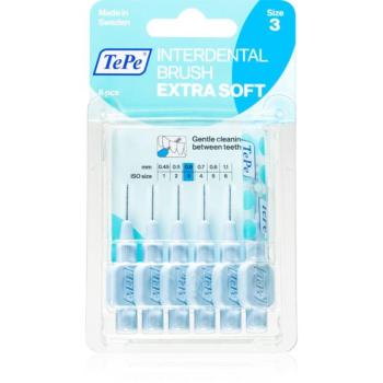 TePe Interdental Brush Extra Soft fogköztisztító kefék 0,6 mm 6 db kép