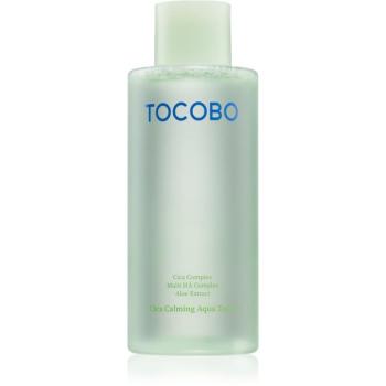 TOCOBO Cica Calming Aqua Toner hidratáló tonik a bőrgát erősítésére 200 ml kép