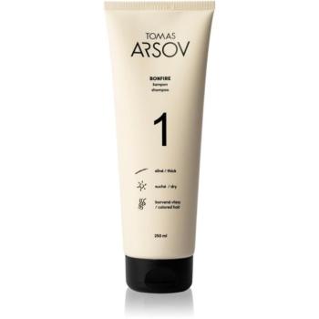 Tomas Arsov Bonfire Shampoo színvédő hidratáló sampon a sérült és festett hajra 250 ml kép