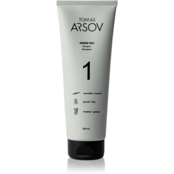 Tomas Arsov Green Tea Shampoo tisztító és tápláló sampon mindennapi használatra 250 ml kép